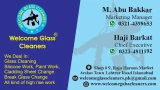 #welcomeglasscleaners #glasscleaner #islamabad #Lahore #ropeacces#highrise #facadecleaning #Pakistan