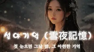 설야기억 (雪夜記憶) -첫눈오던 그날 밤, 그 아련한 기억 사극풍의 잔잔한 발라드 #사극발라드 #사극ost #사극풍노래 #사극풍음악 