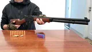 Winchester 1894 Shell Ejecting Soft Bullet Toy Gun Unboxing 2022 - Lever Action Nerf Blaster