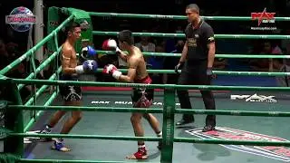 Thai Fight Ends With Spectacular Spinning Elbow KO