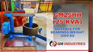 Powerful 25KVA Industrial Induction Heater for 1200KG Bearings | GM 25HH