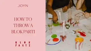 DIY Craft Party Guide | How to Host a BLOK PARTI