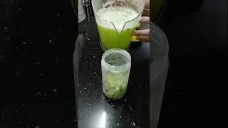 REFRESHING PIPINO /CUCUMBER JUICE WITH HONEY LEMON TANG