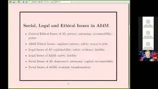 Workshop - AI Ethical and Legal Issues in Manufacturing, Nov 25 th- John Soldatos