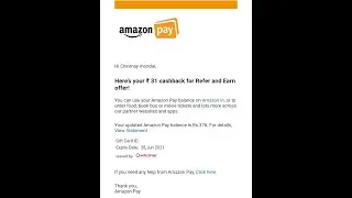 Earn ₹31+₹31+₹31 amazon pay balance ! Unlimited trick 2020! Amazon refer and earn new tricks