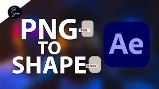 How to Convert a Png to Shape in After Effects