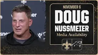 Даг Нуссмайер о первом старте Тайлера Шоу и защите &laquo;Пантер&raquo; | New Orleans Saints