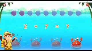 Trải nghiệm học Monkey Math Unit (B&agrave;i): Addition up to 10 P3