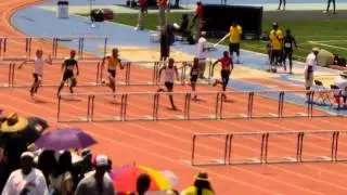 Korie Frausto 100m Hurdles Youth AAU Jr Olympics 2011.AVI