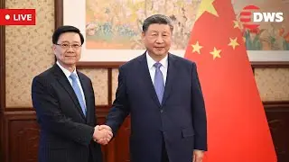 LIVE: Hong Kong Chief Executive John Lee Briefs Media After Meeting Chinese President Xi | AC1E