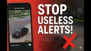 Stop Useless Alerts! How to Set Up Smart Camera Motion Zones