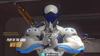 Overwatch Korean Genji God Water Road To Rank 1 Spot -POTG-