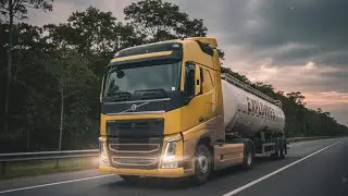 Amanhecer Sinistro e Carga Perigosa: O FH6 Puxando EXPLOSIVOS Pelo Mapa BR  #ets2 1.56