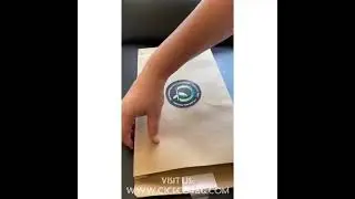 Ecofriendly Clothing Packaging  Kraft Paper Customized