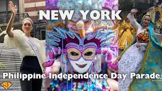 🇵🇭 Philippine Independence Day Parade 2023 in New York City &bull; Miss Universe R'Bonney Gabriel
