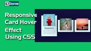 👥 Responsive Card Hover Effect using CSS | Create Modern Our Team Section | HTML CSS Card Animation