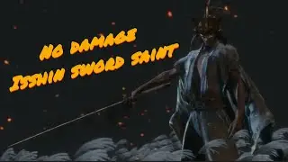 No damage (perfect deflect+mist Raven) Sword Saint Isshin