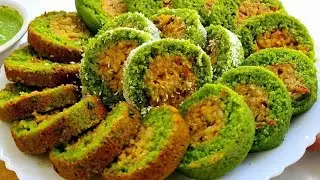 Breakfast में बनाये उबले हुए आलू और पालक से हेल्दी नाश्ता || Cooking Video || || Healthy Nasta ||
