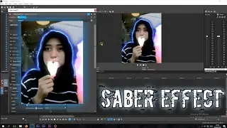 Saber effect Vegas pro | Tutorial Vegas pro