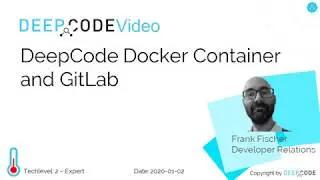 DeepCode and GitLab Docker Container