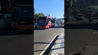 Ketemu Bus Pariwisata PO BJL Travel Dengan Body New Armada Evolander HD