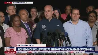 Texas Walkout: Democratic state lawmakers flee to D.C. over voting rights bill