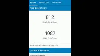 Meizu M6 Note Geekbench
