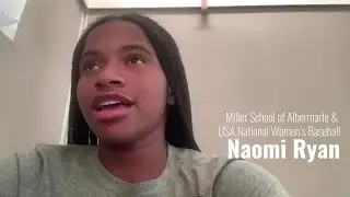 USA Women's National Baseball Team member, Naomi Ryan shares her experience at the World Series and