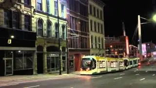 Cincinnati Streetcar Pull Test Unit Fully loaded Main st