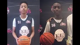 Ronald Johnson III and Sean Black got it in @ InTheGymHoops Camp