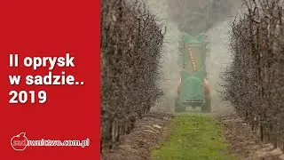 Oprysk w sadzie - 2019r. // Orchard spraying 2019 //