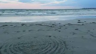 Sunset time at Beach  Middletown RI| Newport Rhode Island | USA 