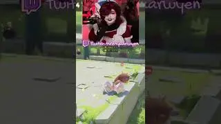 Niffty cosplay and Party Animals CHAOS #cosplay #gaming #clips #streamer