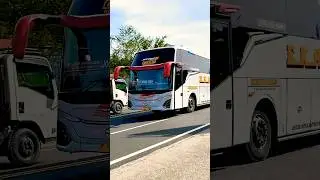 BUS BESAR EKA CEPAT MESIN HINO NGEBUT MELAJU SANGAT CEPAT #shorts #trending #viral