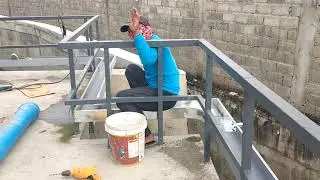 instollation of cable tray and cover