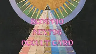 SCORPIO 𓂀NEXT96 TAROT OCCULT CARD🔥the new person you're into is open