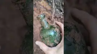 J Schweppe & co green seltzer from 1890s unearthed.