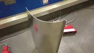 1212K Precision Autobrake&reg; Doing a Radius Piece in 5052 Aluminum