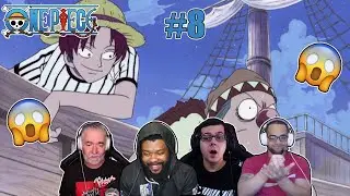 One Piece episode 8 reaction mashup | road to the one piece 🔥🔥