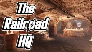 Штаб железной дороги в Fallout 4 исследован (и зачищен!)