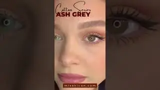 Cotton Series Ash Grey Contact Lens by Misaki Cosmetics