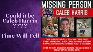Could it be Caleb Harris? Human Remains Found In Wastewater Lift Station In Corpus Christi  #texas