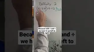 PEMDAS Practice Problem ANYone Can Do (EASY Math Problem) #math
