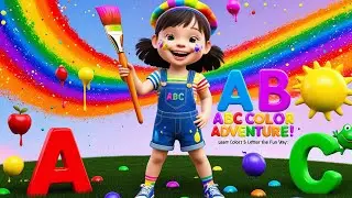 ABC Color Adventure 🎨🌈 | Учим алфавит и цвета | Tumble Jumble