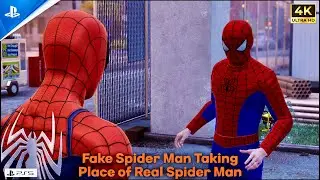 Best Spider Man Game, Fake Spider-Man takes the place of real Spider-Man,#spiderman #gameplay #ps5