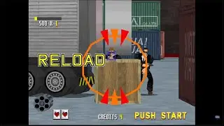 Virtua Cop (Revision B) - (Gameplay) (MAME 0.285 / SModel2)