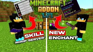 Enchant baru & Skill Rpg‼️ Addon minecraft mcpe 1.21