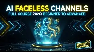 YouTube Automation Full Course 2026: Learn to Create AI Faceless Channels (Beginner to Advanced)