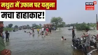 Mathura Flood News: मथुरा में बाढ़ का कहर, डूब रहे मंदिर! | Yamuna River | Latest News | N18V