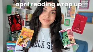 April reading wrap up 2025 - I read 4 books!